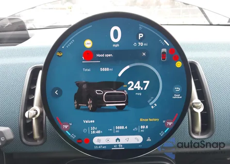 2025 Mini Countryman Cooper S from USA, damaged, VIN WMZ23GA05S7P89800